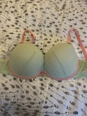 M & S Ceriso Padded Push-up Bra Size 34DD • £10