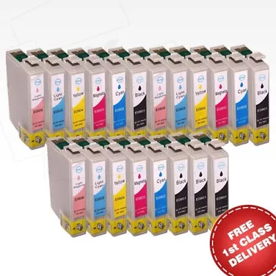 £33.99 • Buy 20 Non-OEM Inks EXTRA BLACK For EPSON Stylus Photo P50 R210 R265 R285 R350 R360