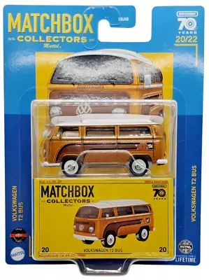Matchbox 1:64 Volkswagen T2 Bus Collectors Superfast 2023 Assurment T Hlj73 New! • $12.99