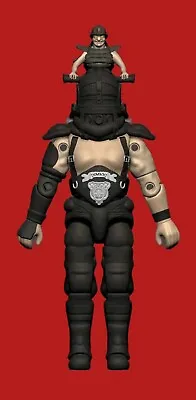 Custom Master Blaster 3:75 In O-Ring Action Figure (Unpainted) • $40