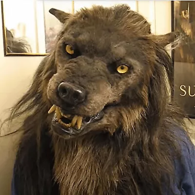 £23.94 • Buy Realistic ANIMAL HORROR COSPLAY MASKS - Werewolf, Halloween, Costume