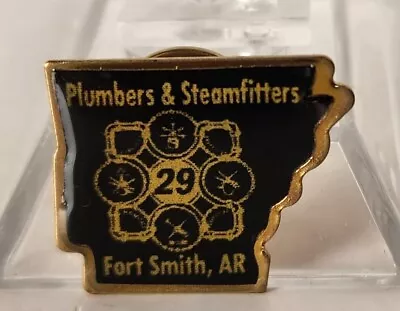 UA Local 29 Plumbers & Steamfitters Union Pin Fort Smith AR Rare HTF 🔥  • $349.95