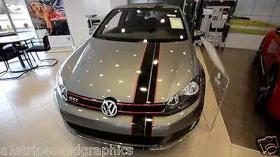 $89.99 • Buy  Volkswagen Jetta Golf GTI Passat 8  2 Color Offset Stripes Stripe Decals Decal