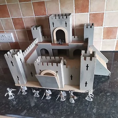 £39.95 • Buy Vintage Medieval Knights Toy Castle Playset Fort
