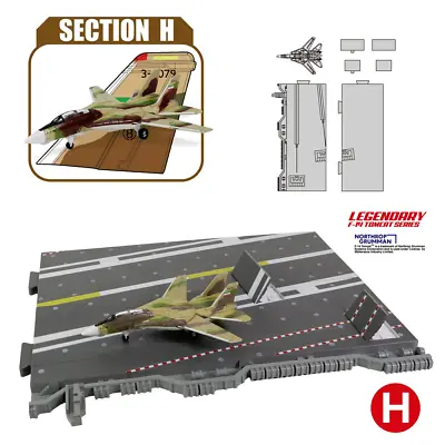 FOV 1:200 USN Grumman F-14A Tomcat Fighter W/ Deck (Section H) FOV831108 • $39.99