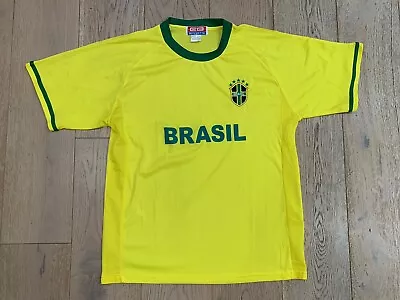 Brazil World Cup Soccer Shirt EB Sports Brand Size XL • $29.99