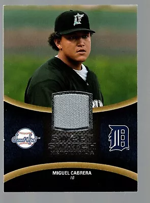 2008 Sweet Spot Swatches #SSCA Miguel Cabrera  • $5
