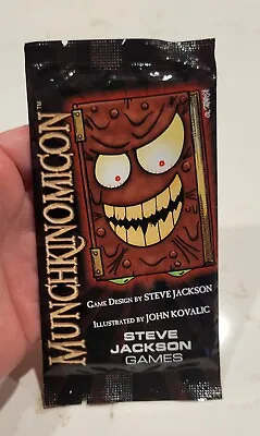 Munchkin Expansion Munchkinomicon Booster Pack Steve Jackson Out Of Print! New • $25