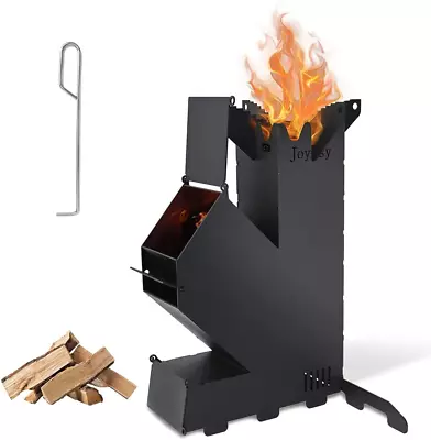 Rocket Stove Rocket Stove For Cooking Portable Wood Mini Burning Stove Fire Cam • $50.46