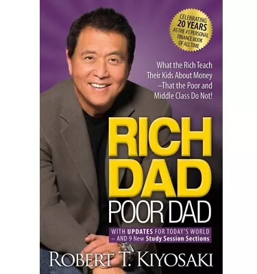 Rich Dad Poor Dad By Robert Kiyosaki -MM Paperback Book- NEW -FREE SHIPPING-AU • $15.99