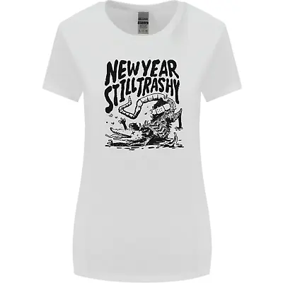 £8.99 • Buy Happy New Year Still Trashy Possum Womens Wider Cut T-Shirt