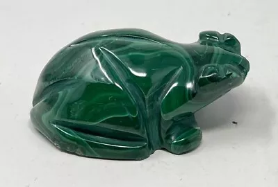 113g Malachite Frog Crystal Carving • $32
