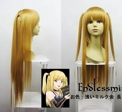 Death Note Amane Misa Blonde Long Cosplay Wig /wigs • $15.81