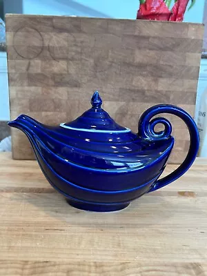 Vintage Cobalt Blue Aladdin 4 Cup Teapot • $8.92