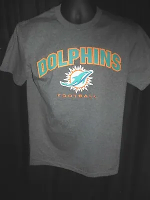 Miami Dolphins Men's NFL Team Apparel Embroidered Logo Shirt Large • $15.99