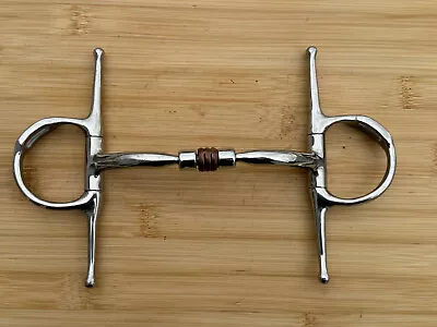 MYLER Full Cheek W Hooks Comfort Snaffle Bit W Copper Roller MB03 ~ 5  • $110