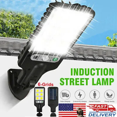 1000000LM LED Solar Motion Sensor Bright Light Garden Outdoor Street Wall Lamp • $8.99