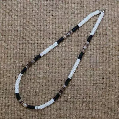 2024 Summer Beach Bohemia Surfer Necklace For Men Coconut Shell Beaded Necklace • $9.99