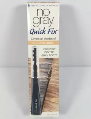 No Gray Quick Fix Gray Root Touch Up Covers All Shades Of Light Blonde 0.5 Fl Oz • $6.30