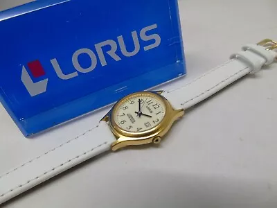 LORUS By SEIKO LUMIBRITE LADIES WATCH  *DATE** NEW BATTERY** USED/FAIR CONDITION • £9.95