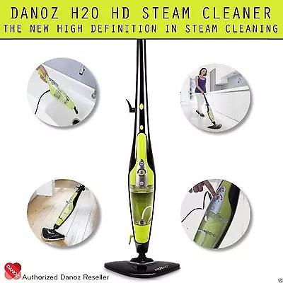 GENUINE✓ Multi Function H2O HD Steam Mop Cleaner H20 DANOZ✓ 12 MTH WARRANTY • $338.50