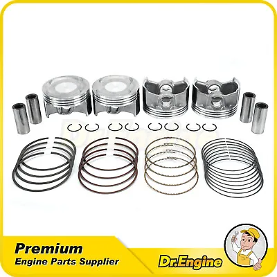 020 Size Piston & Ring Set Fit 2002-2006 Honda CR-V 2.4L DOHC K24A1 • $355.25