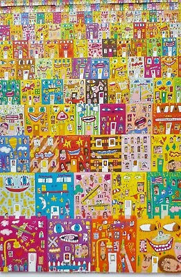 James Rizzi Lost In A Concrete Jungle Hand Signed 3-D 1990 Original Pop Art • $2590