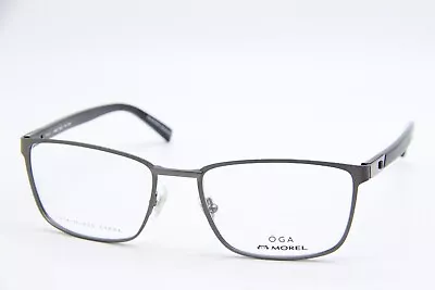 New Morel Oga 10039o Gn14 Gunmetal Black Authentic Eyeglasses 59-20 • $123.71