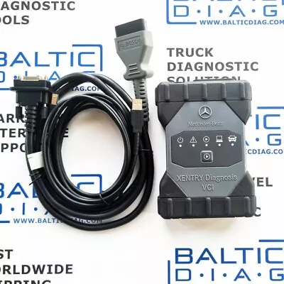 Xentry C6 Mb Star C6 Diagnostic Tool Interface And Cable Oem Bosch • $2300