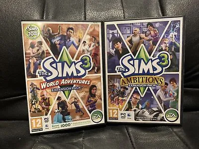 £3.99 • Buy The Sims 3 World Adventures & Ambitions Expansion Pack Bundle (PC / MAC)