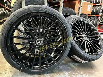 4 New  20  Staggered Wheels Rims Tires Fit Mercedes Benz S550 Amg S63 C63 C E • $1899