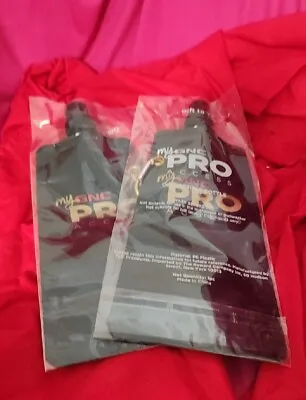 My GNC Pro Access Collapsible Water Bottle Bag Bottle Keychain Water X 2 • $10.90