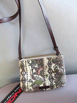Sakroots Meadow Sunshine Artists Circle Small Tote Bag Vgc. Owl Feature. • $42