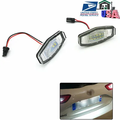 $28.48 • Buy For Honda Civic Sedan Rear LED Number License Plate Light Tail Lamp Assembly 2PC