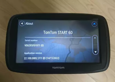 TomTom Start 60 Car Sat Nav Unit Only UK Western Europe Maps • £25