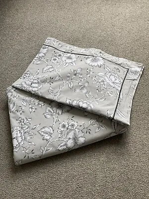 IKEA Praktbracka Grey Bird/Floral King Size Duvet Cover & Pillowcases VGC • £25