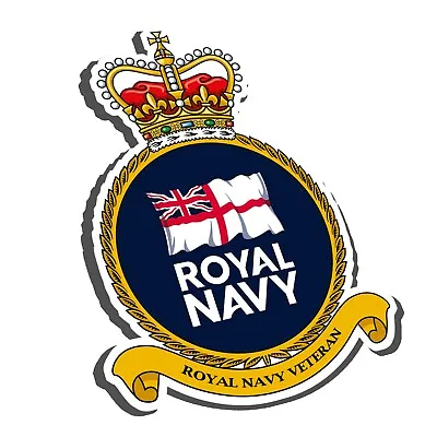 Navy Veteran Sticker - Royal Navy - British Hms • £2.49