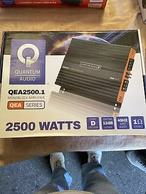 Quantum Audio QEA2500.1D 2500W Class-D Monoblock Amplifier • $155