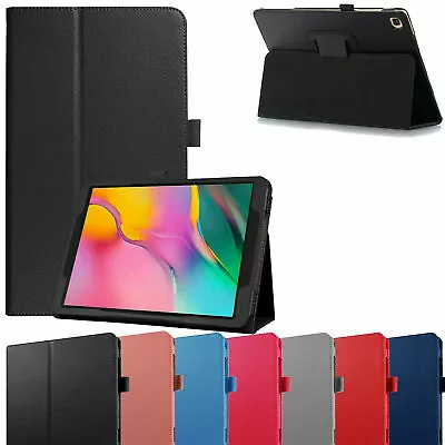 Samsung Galaxy Tab A7 10.4 T500/T505 (2020) Leather Stand Flip Tablet Cover Case • £5.95