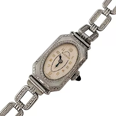 Bulova Vintage Women's Art Deco Wrist Watch 1924 Running • $29.99