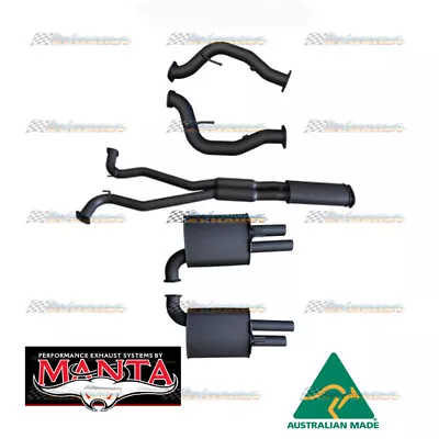 MANTA Twin 2.5  Exhaust With Muffler Centre For Holden Commodore HSV VE E3 V8 • $2657