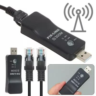 Adapter WiFi Dongle Ethernet Cable Wireless LAN Adapter For Samsung Smart TV 3Q • $24.13