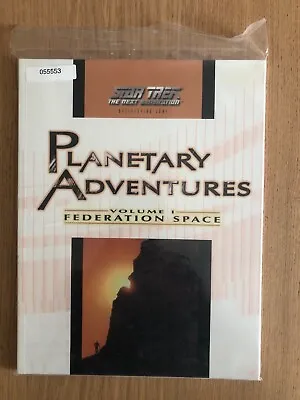 Planetary Adventures Volume 1 Federation Space Star Trek The Next Generation RPG • $16.99