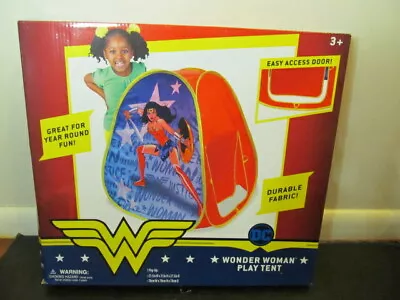 Sunny Days Wonder Woman Play Tent 27.5  X 31  X 27.5  For Ages 3+ • $9.95