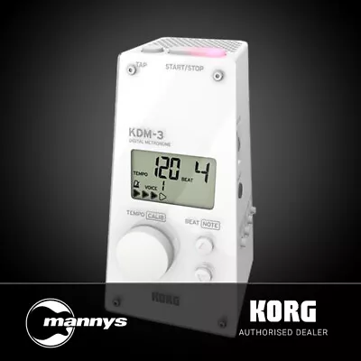 Korg KDM-3 Digital Metronome (White) • $99