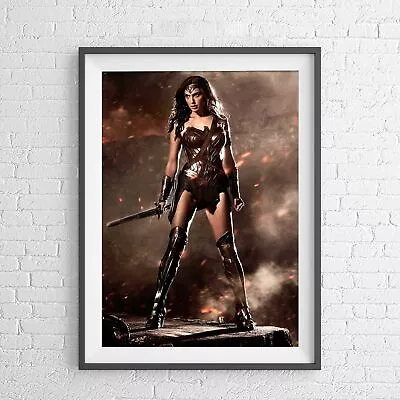 DC COMICS SUPERHERO WONDER WOMAN POSTER PICTURE PRINT Sizes A5 To A0 **NEW** • $11.95