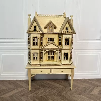 Mini Dollhouse Inside Dollhouse With Table 1:12 Ob11 Miniature Dollhouse Blythe • $52.63