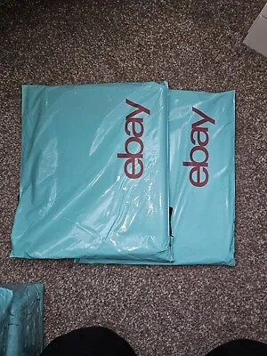 50x EBay Branded Packaging Self Seal Plastic Mailing Bags 345mm X 250mm X 40mm • £8.99