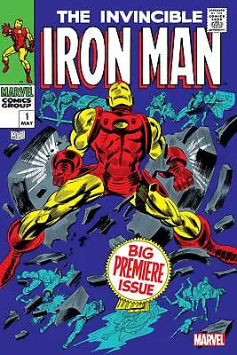 IRON MAN #1 FACSIMILE EDITION New Bagged And Boarded By Marvel Comics (2023) • £5.99