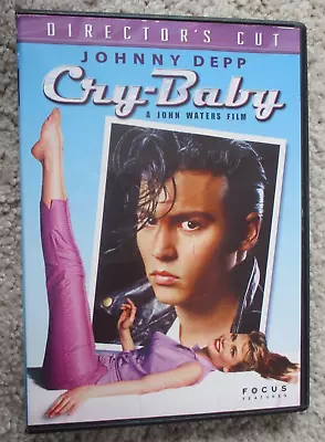 Cry-Baby (1990) DVD Director's Cut Johnny Depp Amy Locane John Waters Musical • $4